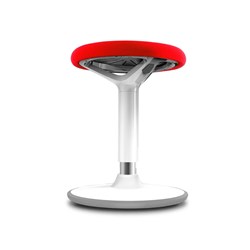 Sylex Fangle Adjustable Stool 600-710mmH Red