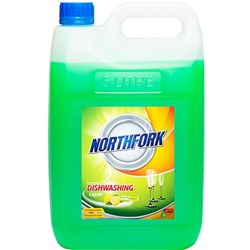 Northfork Concentrate Dishwashing Liquid Lemon Fresh Fragrance 5 Litres
