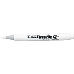 Artline Decorite Standard Markers Brush Nib White Box Of 12