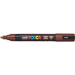 Uni Posca Paint Marker PC-5M Medium 2.5mm Bullet Tip Cacao Brown