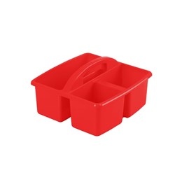 Visionchart Creative Kids Small Plastic Storage Caddy 235W x 227D x 123mmH Red