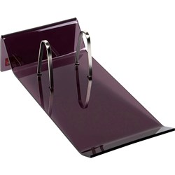 Sasco Desk Calendar Acrylic Stand Top Opening Brown