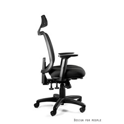 Sylex Epic High Back Office Chair Arms Mesh Back With Arms Black