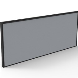 Rapidline SHUSH30+ Screen 1200W x 30D x 495mmH Black Frame Grey Pinnable Fabric