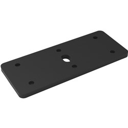 Rapidline SHUSH30+ Screen T Shaped Back To Back Return Screen Fixing Bracket Black