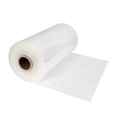 Marbig Professional Blown Hand Film Roll 500mm x 450m 20 Micron Clear Carton Of 4