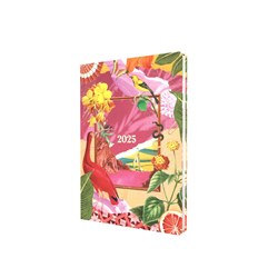 Collins Maximalism Calendar Year Diary A5 Week To View Pink