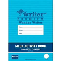 Wonder Writer Mega Activity Scrapbook 330 x 240mm 64 Page