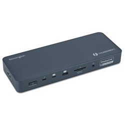 Kensington SD5900T EQ Thunderbolt 4 USB-C Quad 4K Hybrid Docking Station Blue