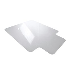 Floortex Chair Mat For Low Pile Carpet 9 x 12.1cm Keyhole Clear