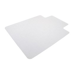 Floortex Chair Mat For Hard Floor 114 x 135mm Keyhole Clear