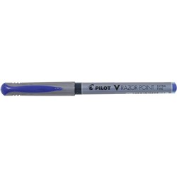 PILOT V RAZORPOINT FINELINER Extra Fine 0.4mm Blue