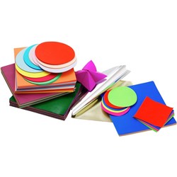 JASART PAPER CIRCLES Matt Double Sided 120mm Pack of 500