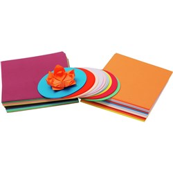 JASART COVER PAPER 380x255mm 125gsm Assorted pk/500 - discontinued