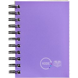 SPIRAX KODE PP NOTEBOOKS P962 148x105mm 400 Page Purple Solid