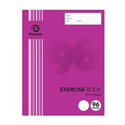 OLYMPIC STRIPE EXERCISE BOOK 96 PAGE 225x175MM