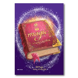 OLYMPIC MAGIC STORY BOOK 1/3Plain,2/3 12Mm Ruled,48Pg