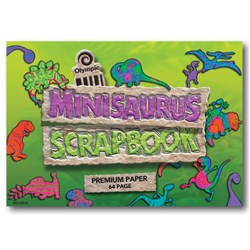 SCRAP BOOK MINISAURUS BOND A5 64PG