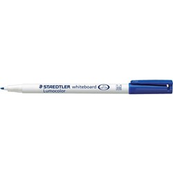 Staedtler 301 Lumocolor Whiteboard Marker Bullet 1mm Blue