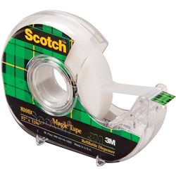 SCOTCH 810 MAGIC TAPE 12mmx33m With Disp. UNABLE TO SOURCE