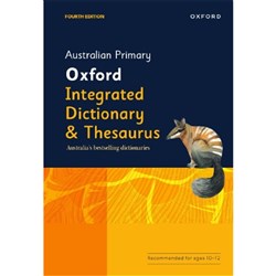 Australian Primary Integrated Dictionary and Thesaurus 4E Updated