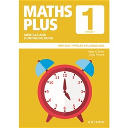 Maths Plus NSW Mentals and Homework Book 1