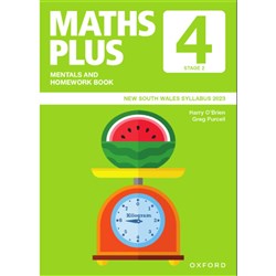 Maths Plus NSW Mentals and Homework Book 4