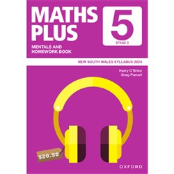 Maths Plus NSW Mentals and Homework Book 5