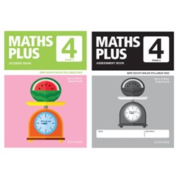 Maths Plus NSW Student and Assessment Book Year 4 Value Pack