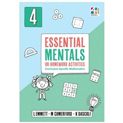 Essential Mentals or Homework Activities Workbook Book 4