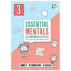 Essential Mentals or Homework Activities Workbook Book 3