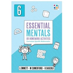 Essential Mentals or Homework Activities Workbook Book 6