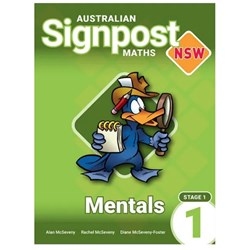 Signpost Maths Mentals Book Year 1 NSW Curriculum