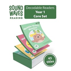 Sound Waves Decodeable Readers Year 1 Core Set 43 different books