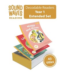 Sound Waves Decodeable Readers Year 1 Extended Set 43 different books