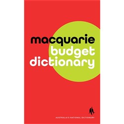 Macquarie Budget Dictionary