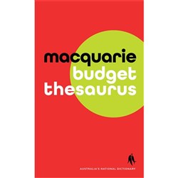 Macquarie Budget Thesaurus