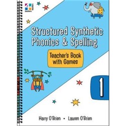 Structured Synthetic Phonics & Spelling Teacher's Book Book 1  Year 1