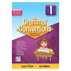 Grammar Conventions Book Book 1
