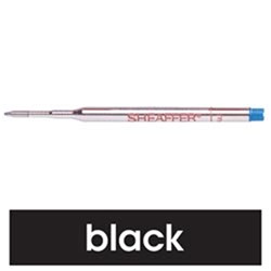 SHEAFFER BALLPOINT PEN REFILLS MEDIUM BLACK