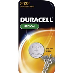 DURACELL WATCH CALCULATOR AND ORGANISER BATTERIES DL2032 LITHIum