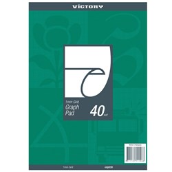 VICTORY GRAPH PAD A4 1mm 50gsm 40 Leaf