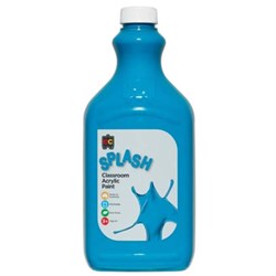 EC CLASSROOM SPLASH PAINT 2 LITRE PEPPERMINT (TURQUOISE)