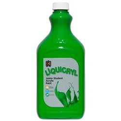 EC LIQUICRYL PAINT 2 Litre Brilliant Leaf Green