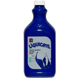 EC Liquicryl Student Paint Warm Blue 2 Litres