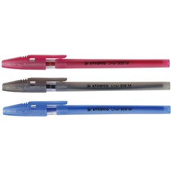 808M-MEDIUM POINT BLUE BALL PEN