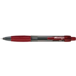 OFFICE CHOICE GEL PEN Retractable Medium Red *** discontinued *****
