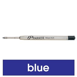 PARKER BALL PENS REFILLS Fine Blue