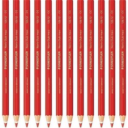 Staedtler 126 Noris Pencils Red Box of 12 Maxi Learner