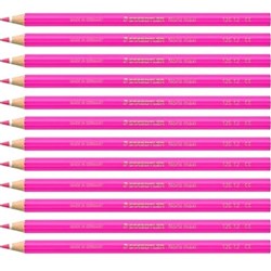 Staedtler 126 Noris Pencils Pink Box of 12 Maxi Learner